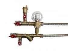 Узел обвязки фанкойла с 3-х ходовым и балансировочным клапанами DF-3WVI 3/4 Kvs (6,0)