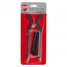 Кронштейн  ROYAL THERMO плоский с дюбелем  7,2х170мм,черный (1 шт)