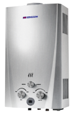  Водонагреватель газовый EDISSON FLAME F 20 D (Silver)  в Перми 