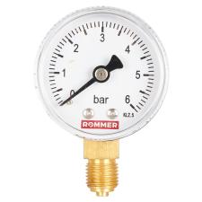 ROMMER Манометр радиальный. 50 мм 0...6 бар 1/4" 