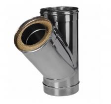 Тройник Термо ТРТ(М)-Р 45° AISI 430 0,8 мм / AISI 430 D150