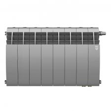 Радиатор биметаллический Royal Thermo BiLiner 350, Silver Satin VD, с нижним подключением - 8 секц 1