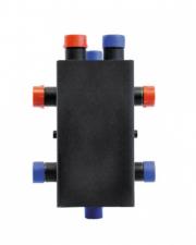 Коллектор 2 отопительных контура со встроенным гидравлическим разделителем, ROMMER