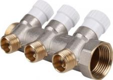 Коллектор никелированный STOUT  3/4