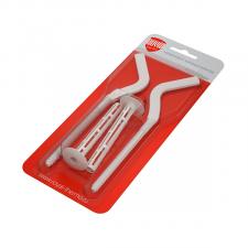 Кронштейн  ROYAL THERMO плоский с дюбелем  7,2х170мм,серебристый (1 шт)