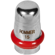 RSS-0025-000015 ROMMER Заглушка ВПр, 15, из нержавеющей стали прессовой