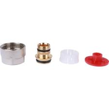 Соединение резьбозажимное 3/4"-20x2.0, Rehau RAUTHERM, S, обжим, латунь оцинкованная,  с евроконусом
