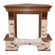 Портал каменный Royal Flame Pierre Luxe угл.сланец под классический очаг (дуб, темный дуб)