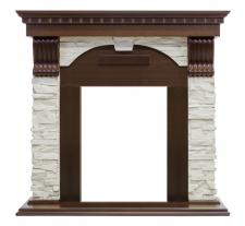 Портал каменный Royal Flame Dublin арочный сланец белый угл. под классический очаг