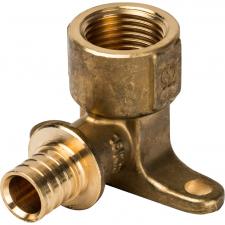 Угольник STOUT настенный с креплением 16xRp 1/2