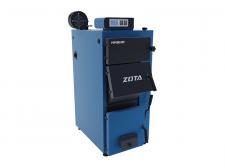 Котел твердотопливный ZOTA Magna 100 (Полуавтомат, вент+панель управ в комплекте)