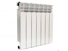 Радиатор биметаллический STOUT TITAN 350 10 секций боковое подключение (белый RAL 9016) 1