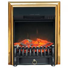 Электрокамин встраиваемый Royal Flame Fobos FX M Brass/Black (золото)