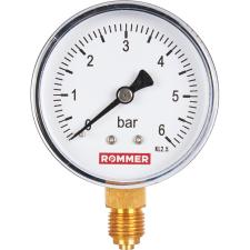 ROMMER Манометр радиальный. 63 мм  0...6 бар 1/4" 