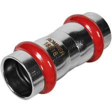 RSS-0017-000018 ROMMER Муфта равнопроходная ВПр, 18, из нержавеющей стали прессовой