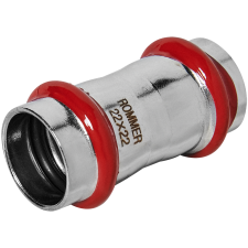 RSS-0017-000022 ROMMER Муфта равнопроходная ВПр, 22, из нержавеющей стали прессовой