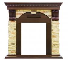 Портал каменный Royal Flame Dublin арочный сланец угл. под классический очаг