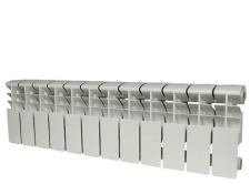 Радиатор алюминиевый ROMMER Plus AL200 12 секций ,белый
