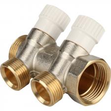 Коллектор никелированный STOUT, подключение 3/4