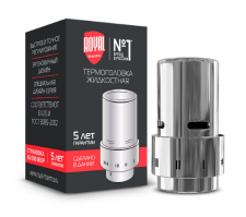 Термоголовка жидкостная ROYAL THERMO DESIGN, Click (хром) RTE 07.0006