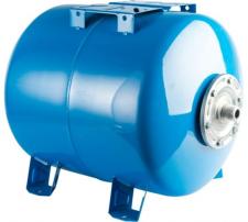 Расширительный бак STOUT, гидроаккумулятор 100 л. горизонтальный (цвет синий) 1