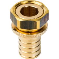 Переходник STOUT с накидной гайкой 25xG 3/4" для труб из сшитого полиэтилена аксиальный