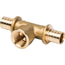 Тройник-переходник STOUT с внутренней резьбой 20xR 1/2" для труб из сшитого полиэтилена аксиальный