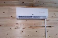 Монтаж сплит-системы (мощность охл. до  7 кВт) до 2-х метров трассы