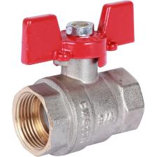 Rommer шаровой кран 3/4" ВН/ВН, ручка бабочка RBV-0003-0110220