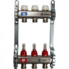 Коллектор STOUT с расходомерами 1