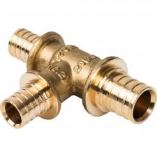 Тройник STOUT переходной 20x16x16 для труб из сшитого полиэтилена аксиальный