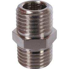 Ниппель STOUT никелированный,резьба наружная  1/4" 