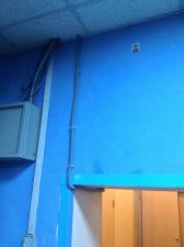 Прокладка кабель канала 16х16  (для завес)