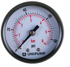Манометр аксиальный 43989, UNIPUMP 1