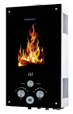  Водонагреватель газовый EDISSON FLAME F 20 GD (костер)  в Перми 