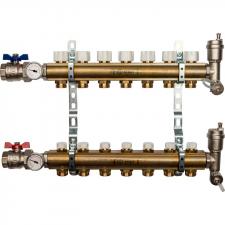 Коллектор STOUT регулируемый из латуни (2 шт) 1