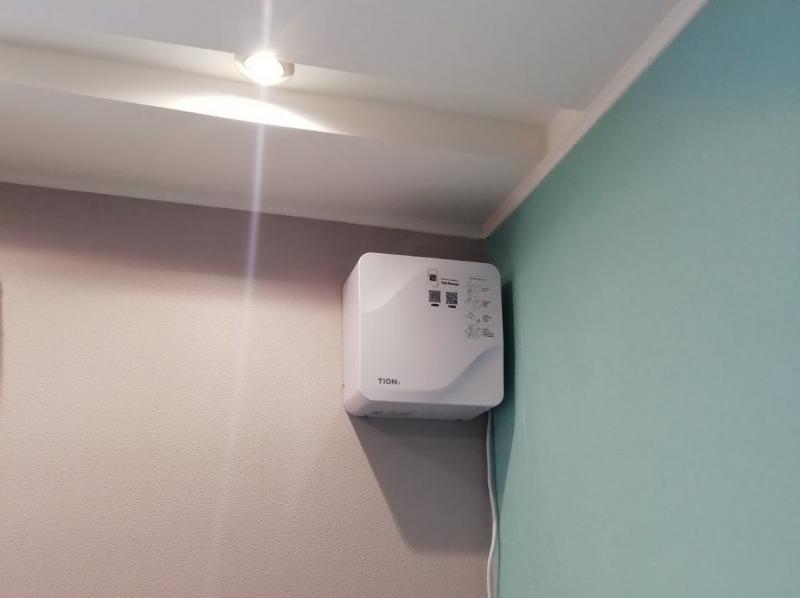 Установка бризеров Tion Lite