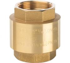 Клапан обратный пружинный STOUT 1 с нейлоновым седлом