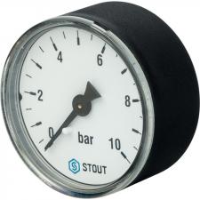 Манометр аксиальный STOUT корпус Ø 50 мм, 1/4