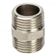 Ниппель STOUT никелированный,резьба наружная  1/4