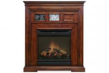 Каминокомплект Dimplex Acadian портал из дерева с очагом Gannon (Темный орех)