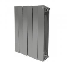 Биметаллический радиатор Royal Thermo  Piano Forte 500, Silver Satin/Италия  (серебристый)