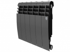 Радиатор биметаллический Royal Thermo BiLiner 350 /Noir Sable - 4 секций