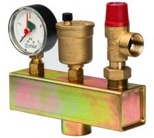 Группа безопасности котла STOUT (до 50 кВт) без теплоизоляции