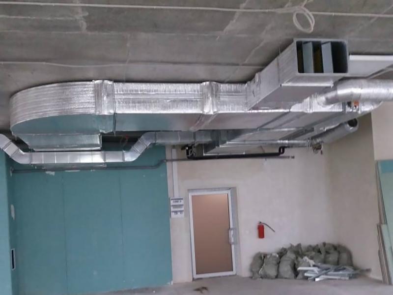 Проект по вентиляции и монтажу приточно-вытяжной вентиляции в бизнес-центре «Бонус»