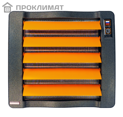 Тепловентилятор водяной KALASHNIKOV KVF-W21-12, 7-21 кВт (640х585х300)