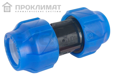 Муфта ПНД компрессионная соединительная 25 (100/20) VALFEX