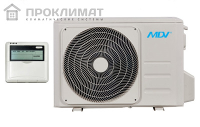 Сплит-система канальная MDV MDTI-24HWN1/MDOU-24HN1-L(встр. помпа, зим.компл)