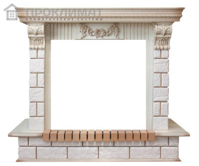 Портал Dimplex Pierre Luxe Imperator шампань под очаг Multifire (шампань)