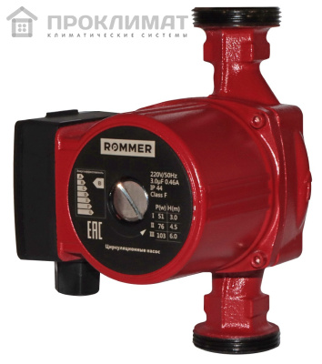 Насос циркуляционный Rommer 25/60-180